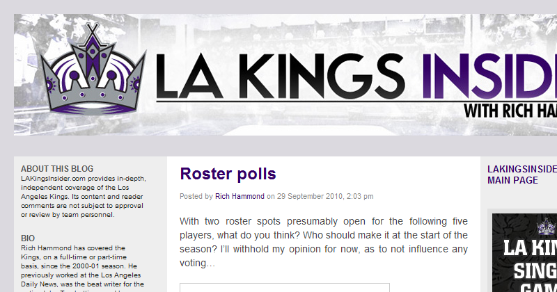 LA Kings Insider